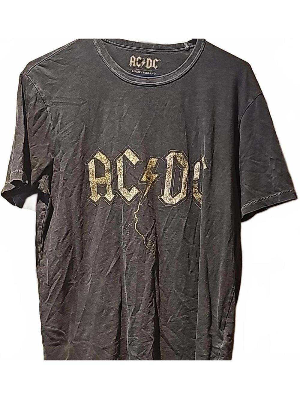 Lucky brand AC/DC short sleeve shirt size M